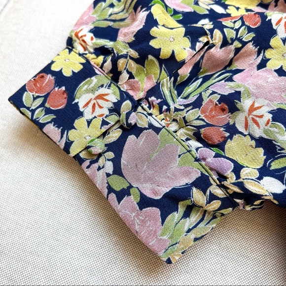 NWT Yumi Kim Andrea Puff Sleeve Ruffle Hem Midi Dress in Laguna Breeze M… - Picture 11 of 12